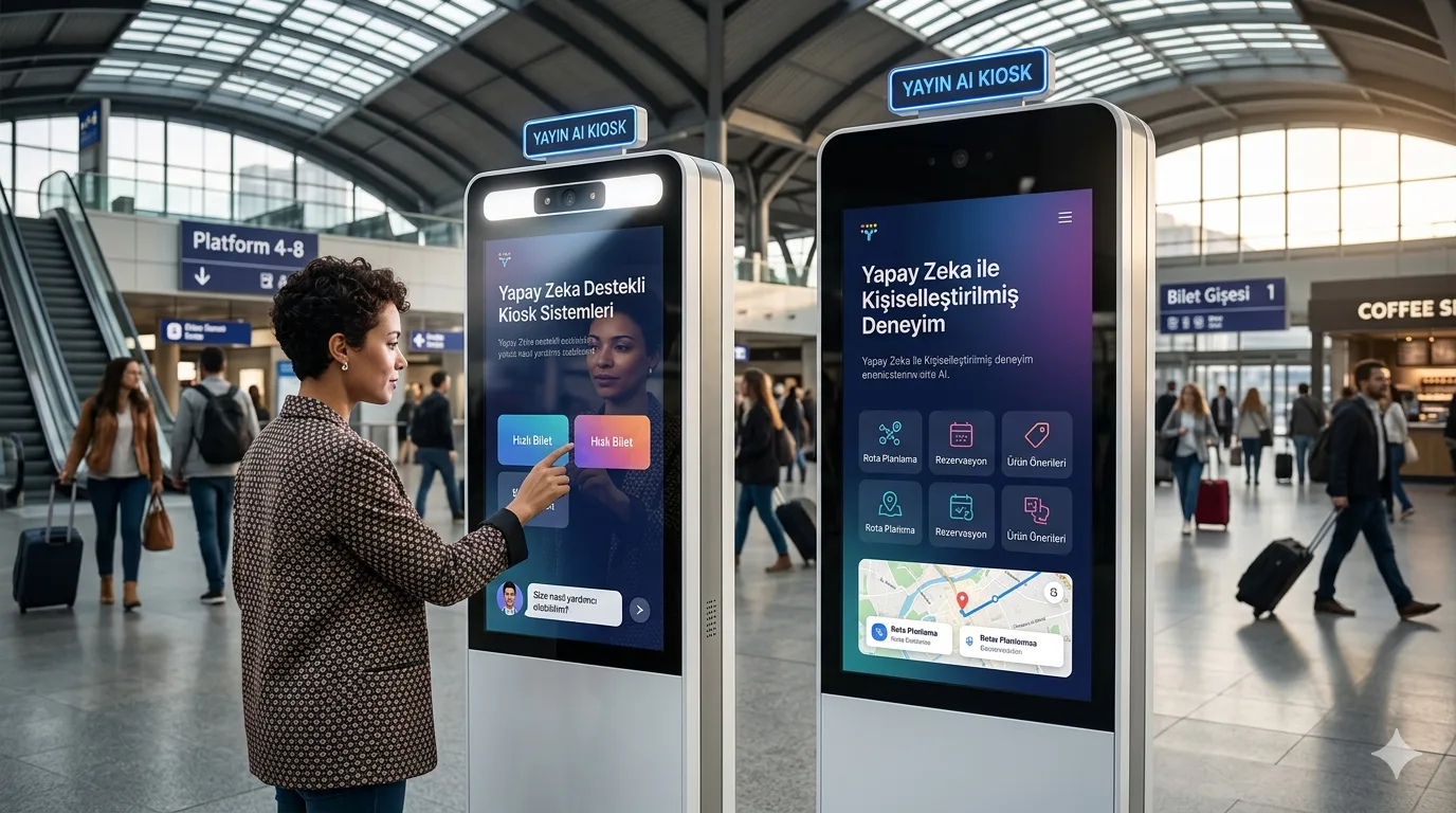 Yapay Zeka Destekli Kiosk Sistemleri
